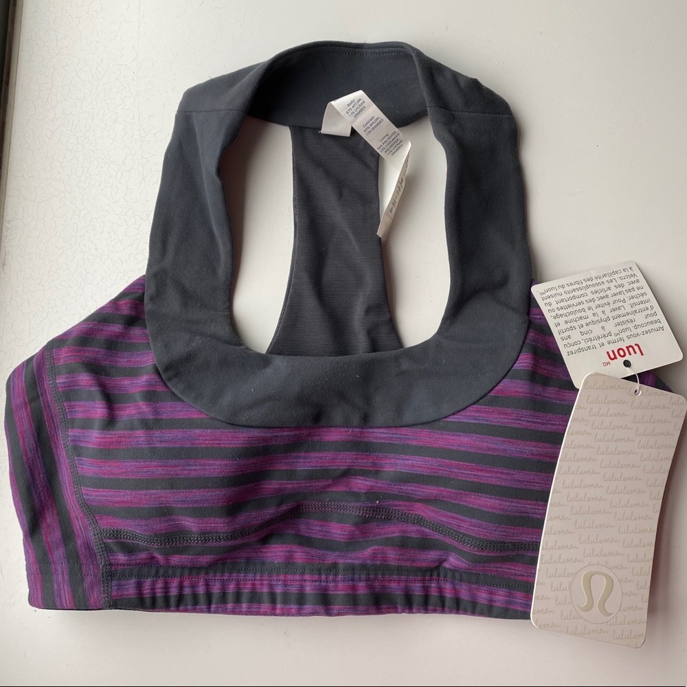 NWT Lululemon Scoop Neck Bra sz 8